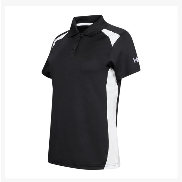 NWT Women’s Under Armour Color Block Polo Shirt - Picture 4 of 13